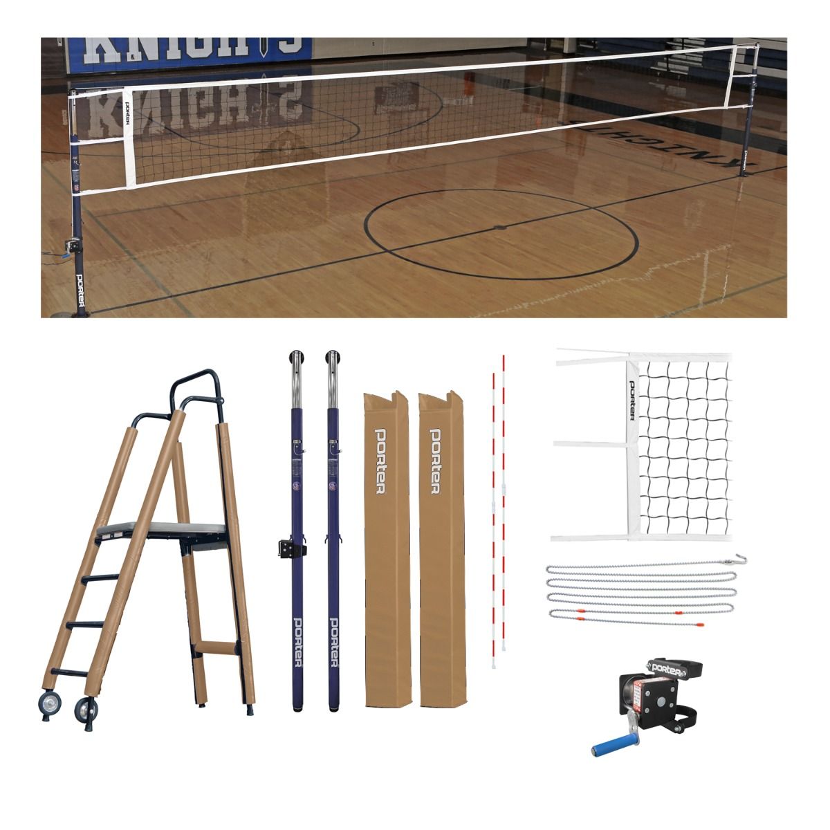 Porter Powr Steel VB Competition Package; 3"; Pads