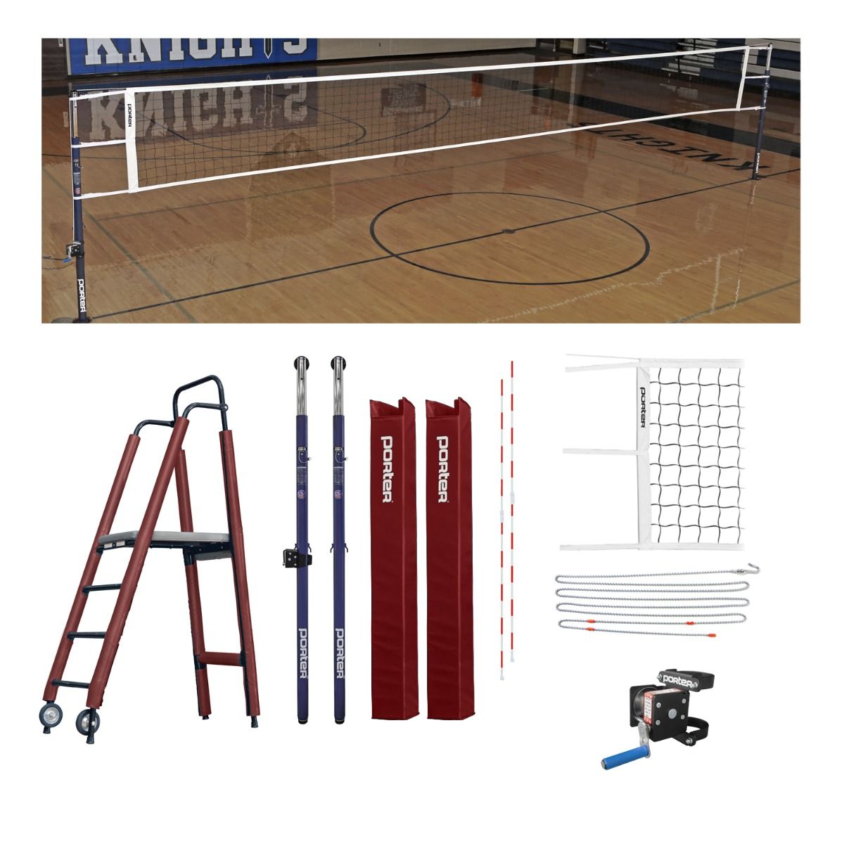 Porter Powr Steel VB Competition Package; 3"; Pads