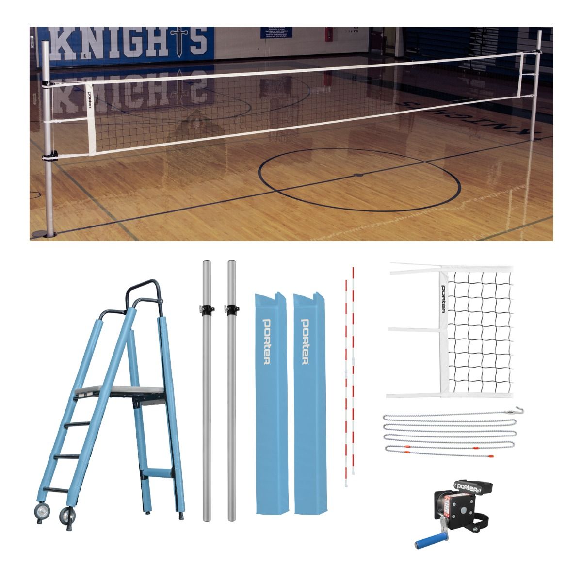 Porter Powr Rib II VB Competition Plus Package; 3"; Pads