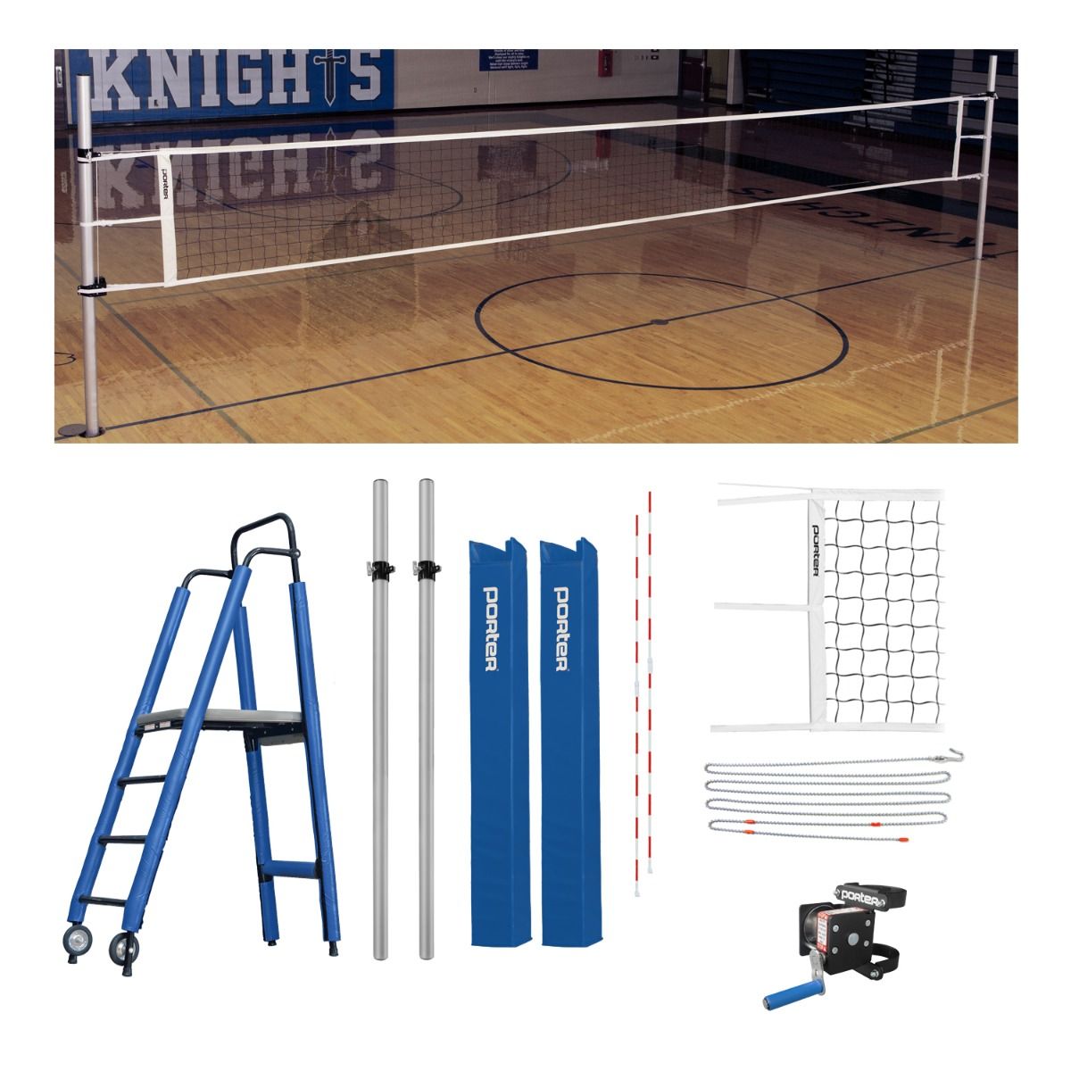 Porter Powr Rib II VB Competition Plus Package; 3"; Pads