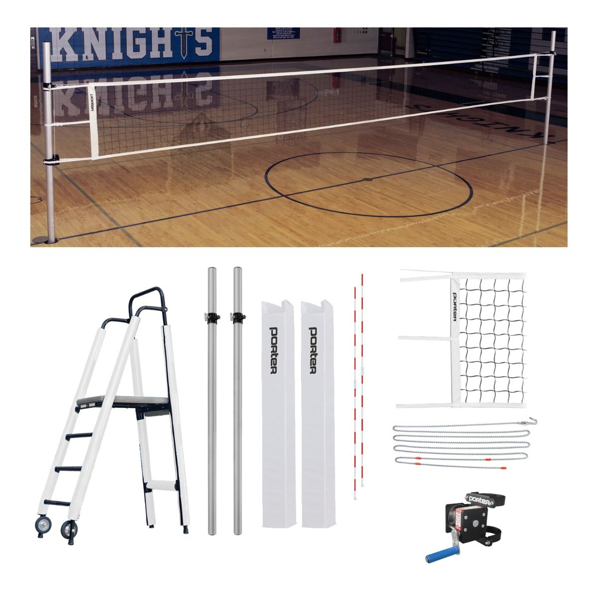 Porter Powr Rib II VB Competition Plus Package; 3"; Pads