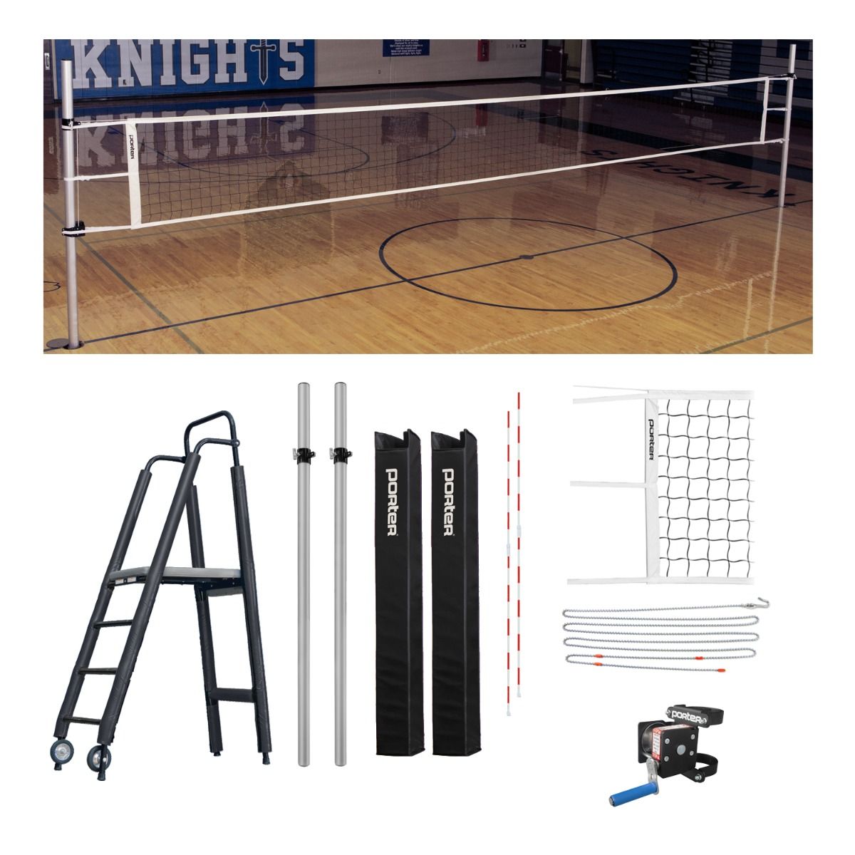 Porter Powr Rib II VB Competition Plus Package; 3"; Pads