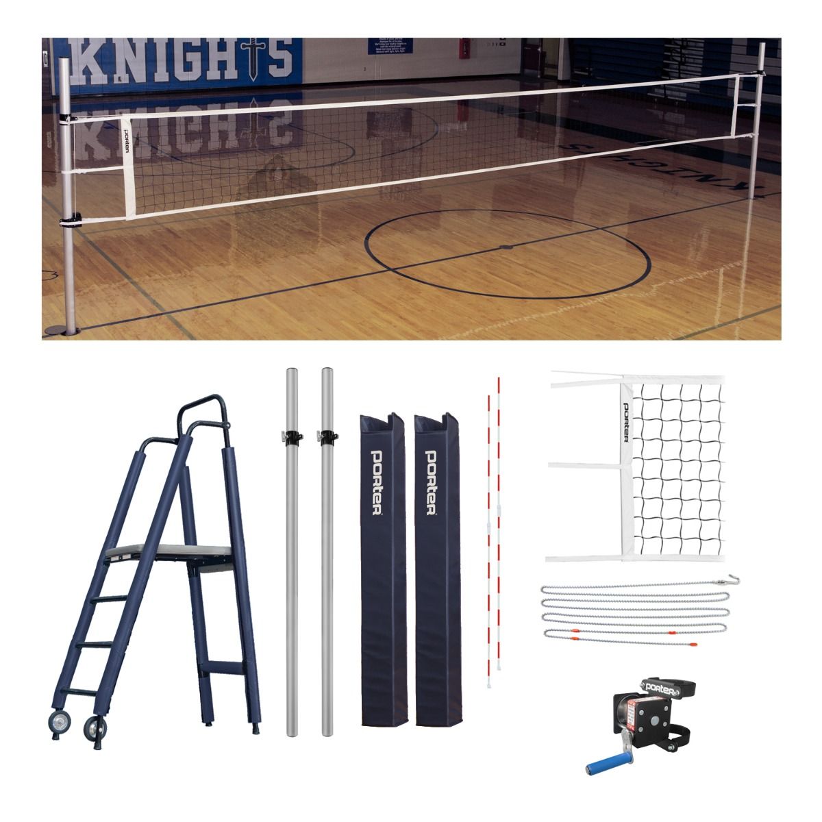 Porter Powr Rib II VB Competition Plus Package; 3"; Pads