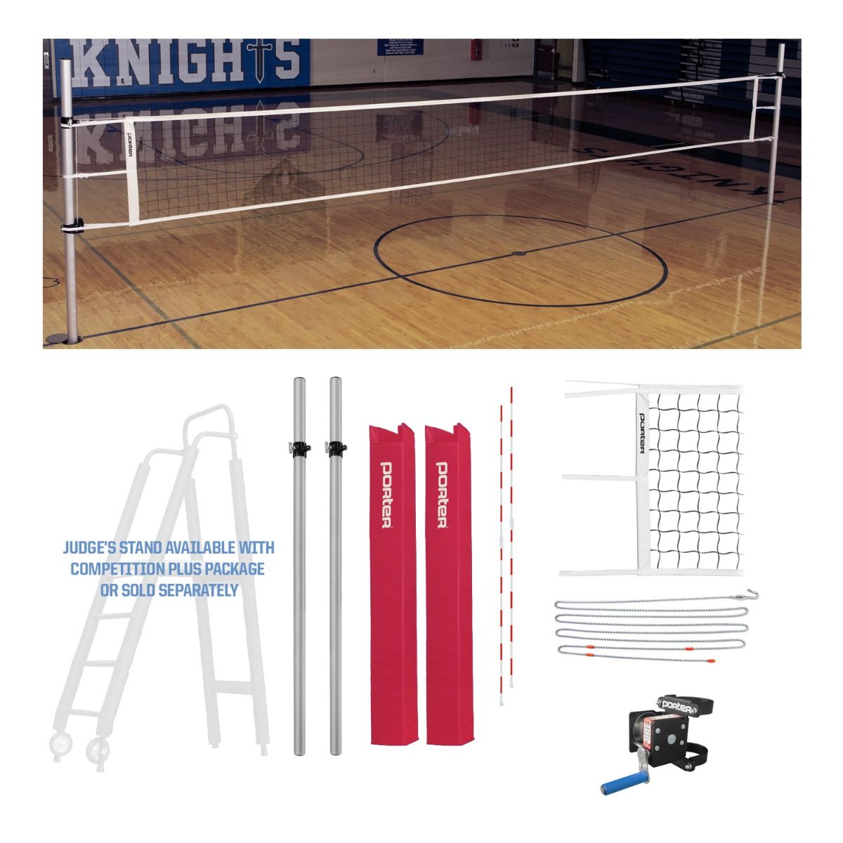 Porter Powr Rib II VB Competition Package; 3"; Pads
