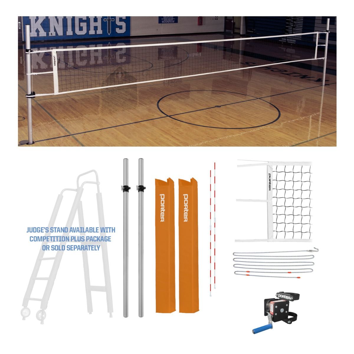 Porter Powr Rib II VB Competition Package; 3"; Pads