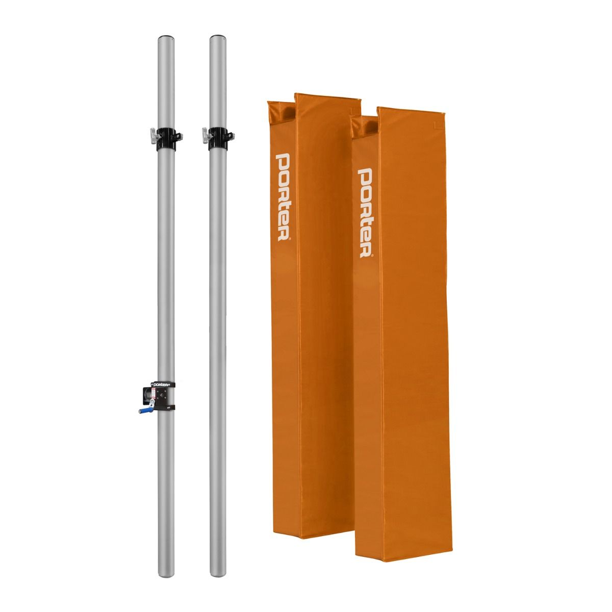 Porter Powr Rib II VB End Standards; 3"; Pads