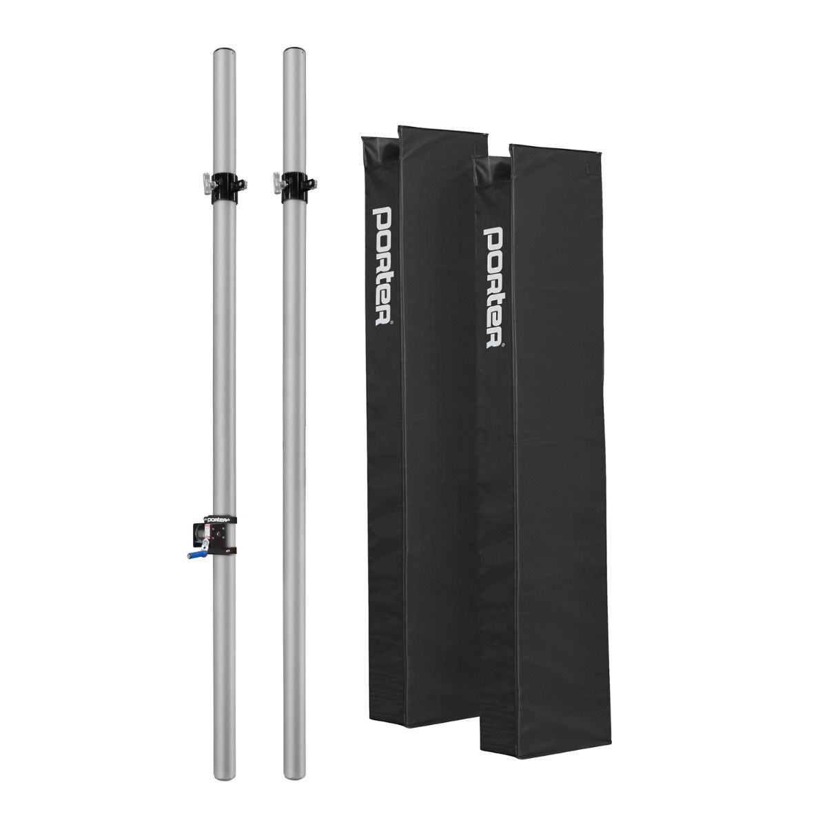 Porter Powr Rib II VB End Standards; 3"; Pads