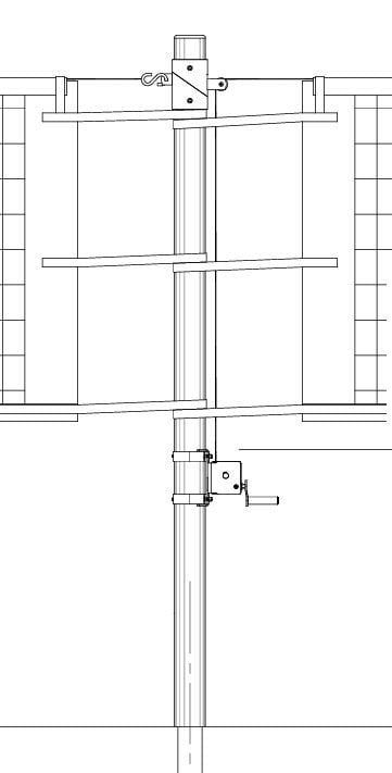 Porter Powr Rib Ii VB Center Standard; 3-1/2"