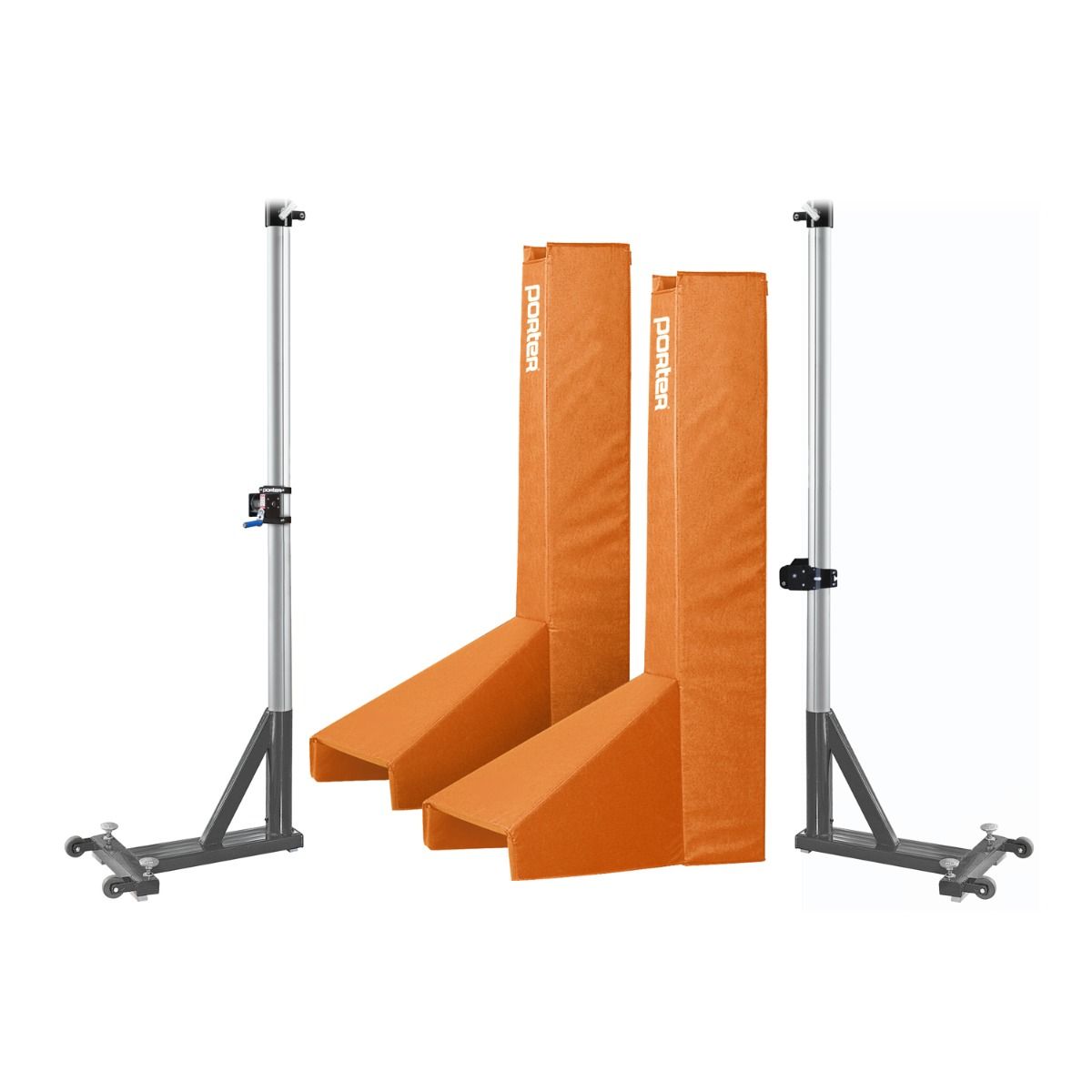 Porter Powr Rib II VB End Standards; Tbase; Pads
