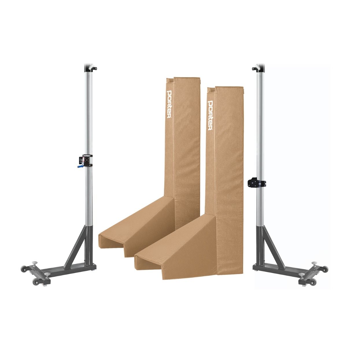 Porter Powr Rib II VB End Standards; Tbase; Pads
