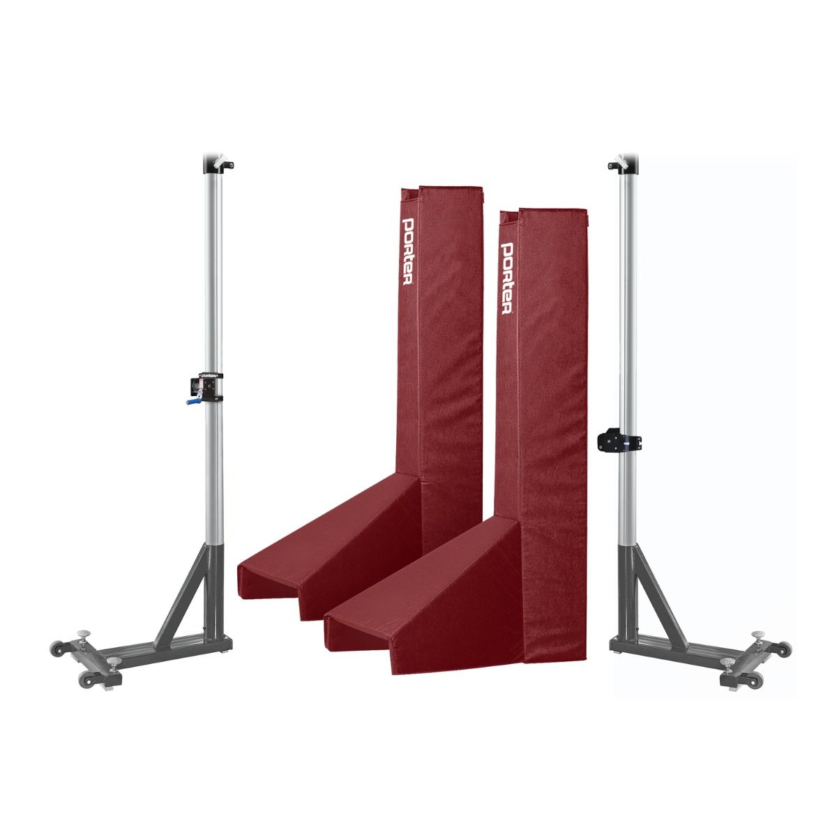 Porter Powr Rib II VB End Standards; Tbase; Pads
