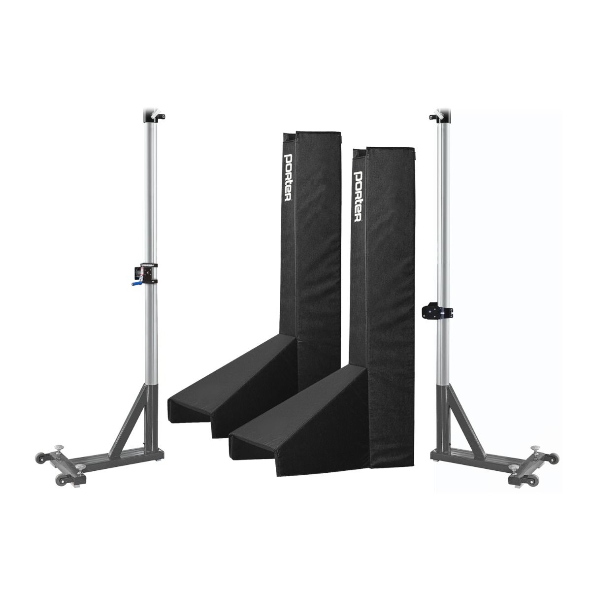 Porter Powr Rib II VB End Standards; Tbase; Pads