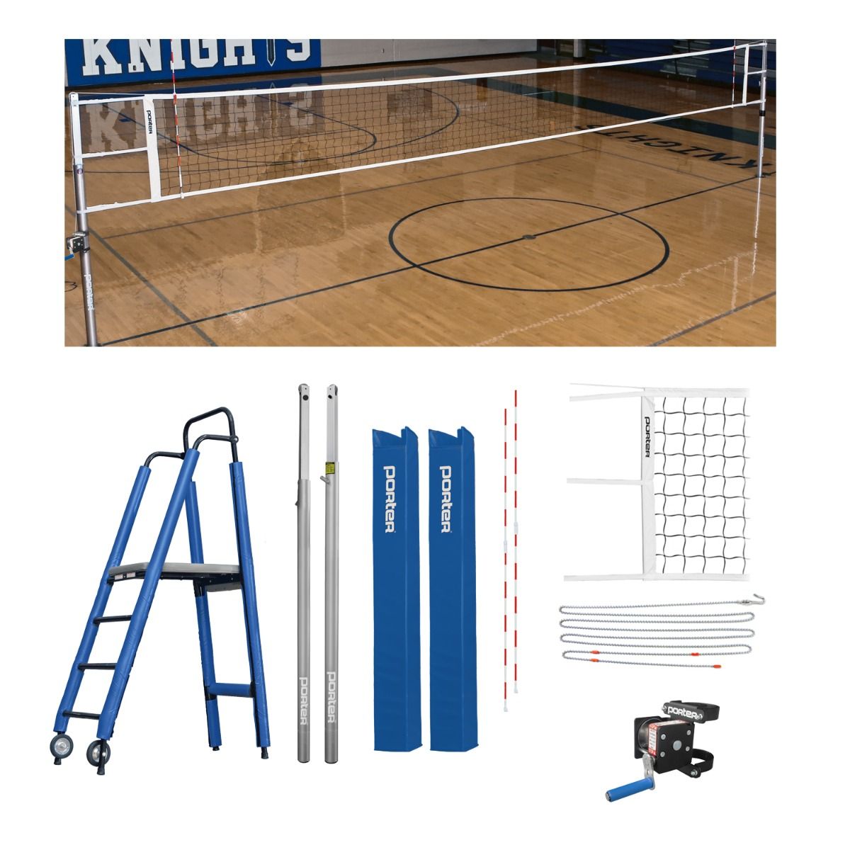 Porter Powr Line VB Competition Plus Package; 3"; Pads