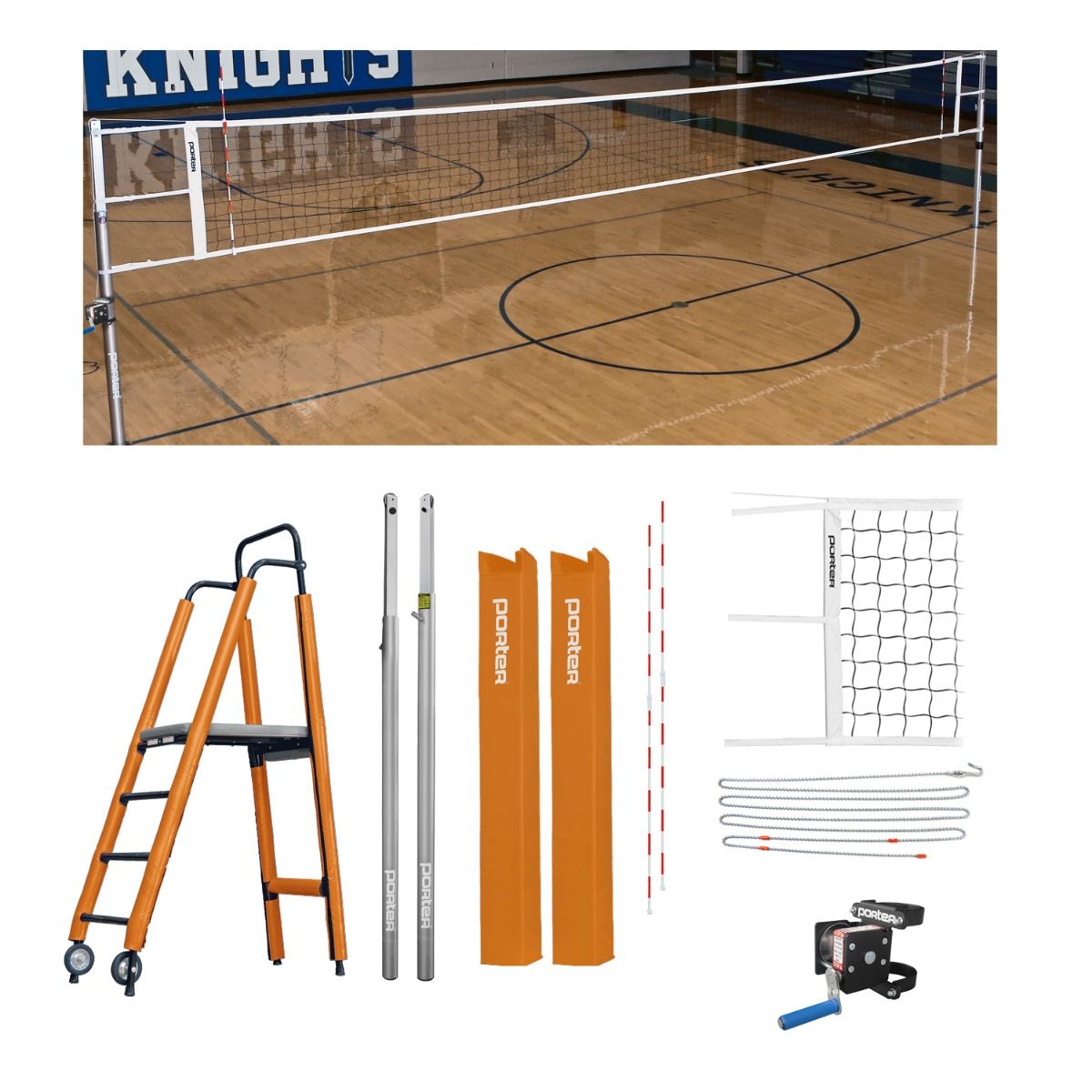 Porter Powr Line VB Competition Plus Package; 3"; Pads