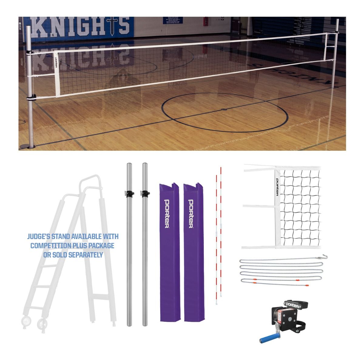 Porter Powr Rib II VB Competition Package; 3"; Pads