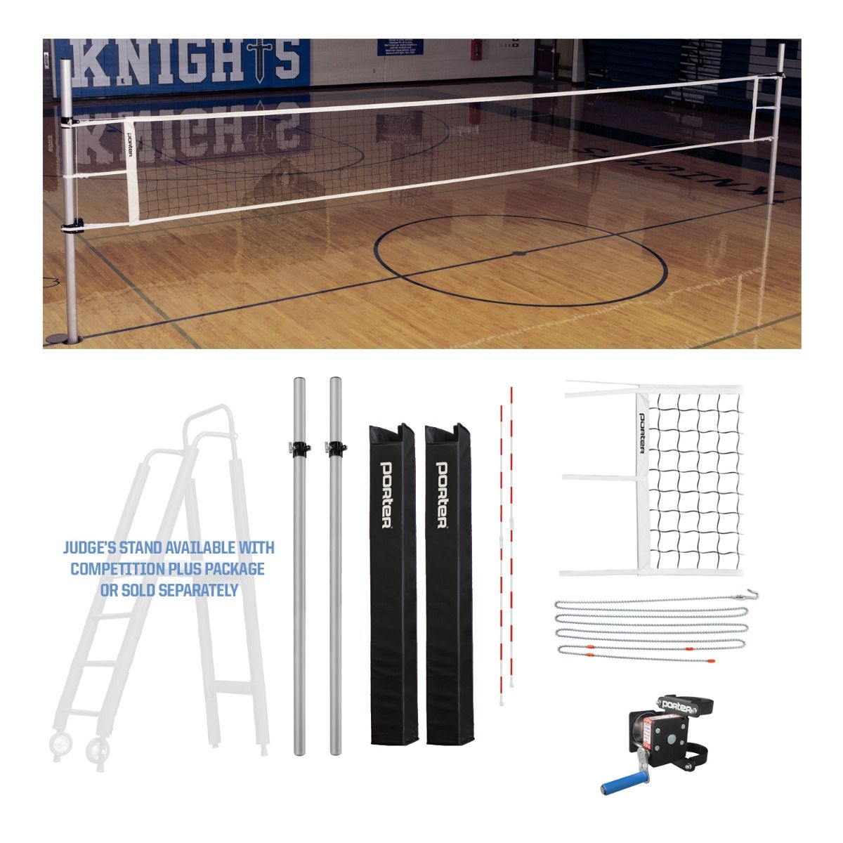 Porter Powr Rib II VB Competition Package; 3"; Pads