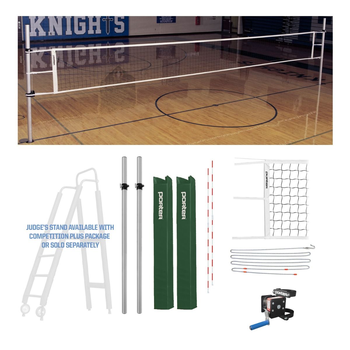 Porter Powr Rib II VB Competition Package; 3"; Pads