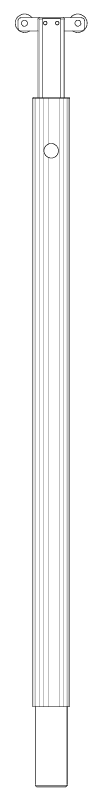 Porter Powr Line VB Center Standard; 3"
