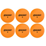 Champion Sports 1-Star Table Tennis Balls - Pack of 6 - Orange