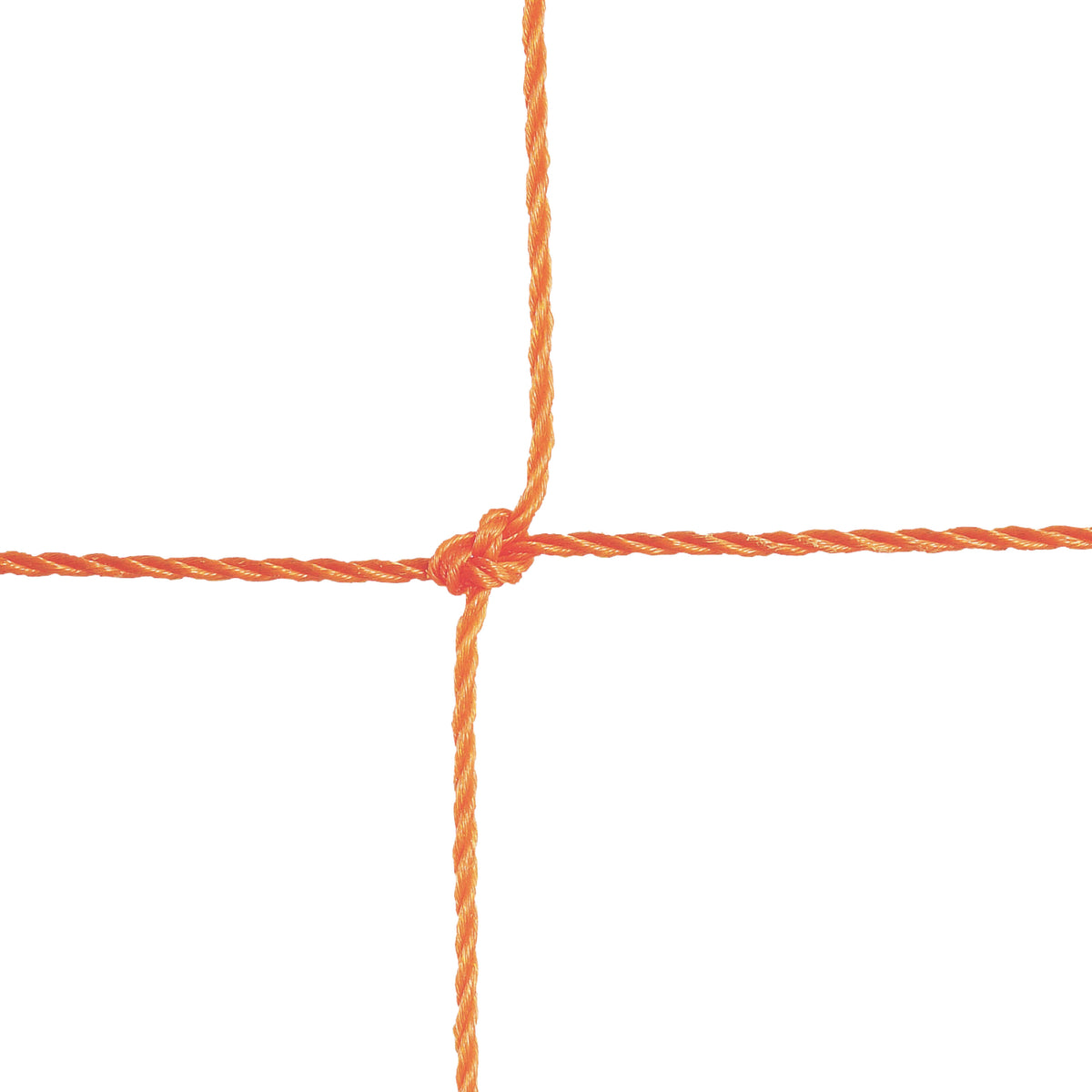 Champion Sports 2.5 mm Beginner Soccer Net, Orange - Pair