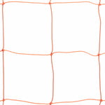 Champion Sports 2.5 mm Beginner Soccer Net, Orange - Pair