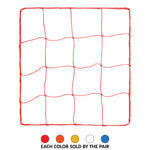 Champion Sports 2.5 mm Official Size Soccer Net - Pair