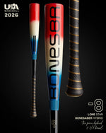Warstic 2026 Bonesaber Hybrid Lone Star USA Baseball Bat -8
