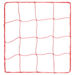 Champion Sports 2.5 mm Official Size Soccer Net - Pair
