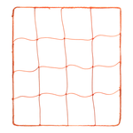 Champion Sports 3.0 mm Official Size Soccer Net - Pair - Orange
