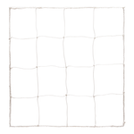 Champion Sports 3.0 mm Official Size Soccer Net - Pair - White
