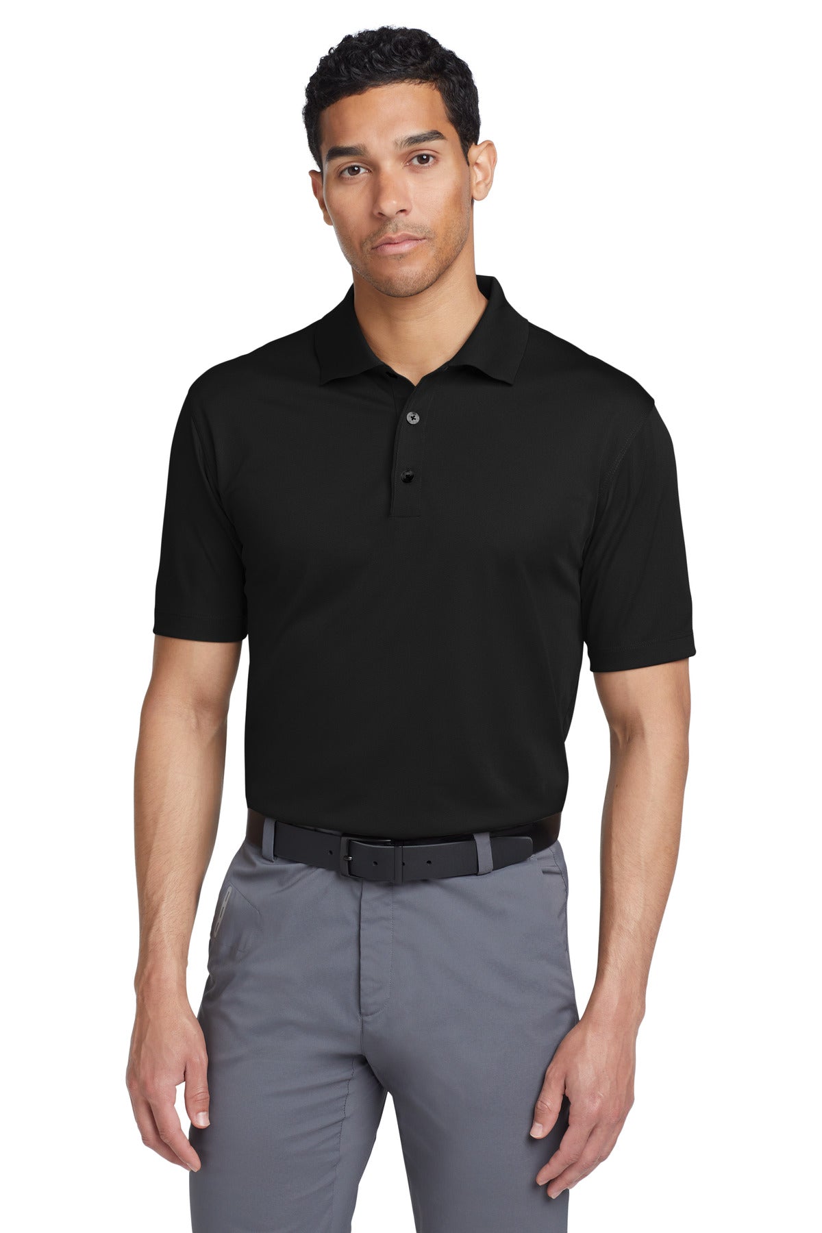 Nike Tech Basic Dri-FIT Polo. - Black