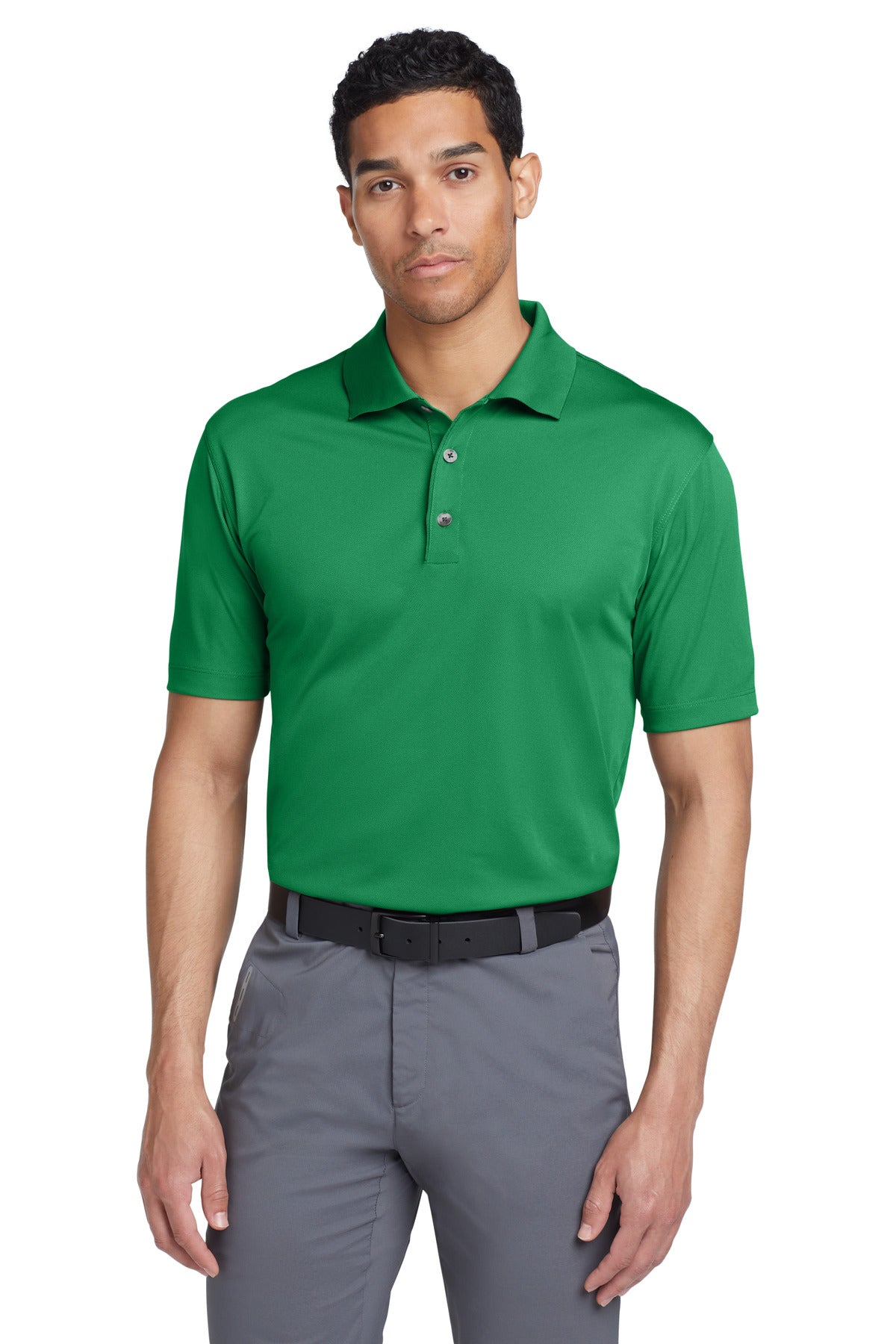 Nike Tech Basic Dri-FIT Polo. - Lucky Green