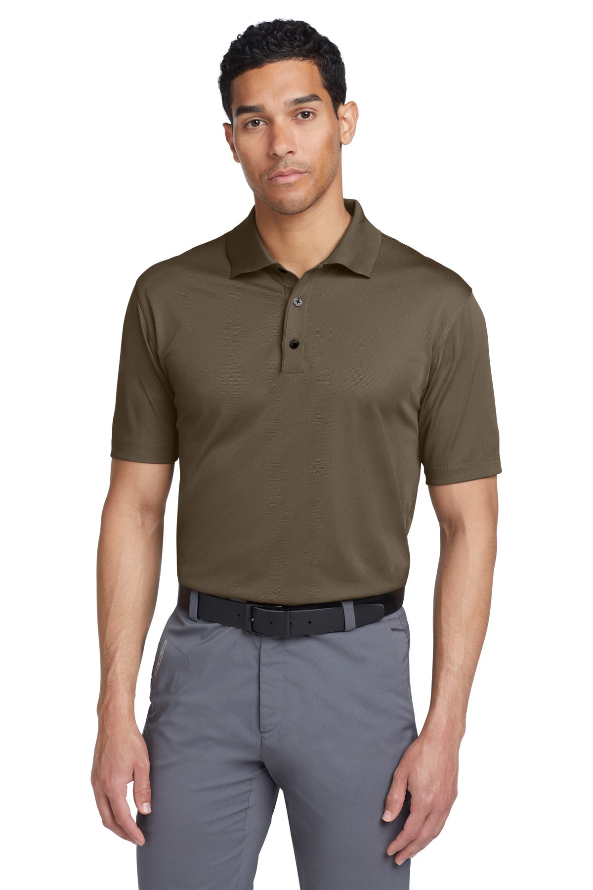 Nike Tech Basic Dri-FIT Polo. - Olive Khaki