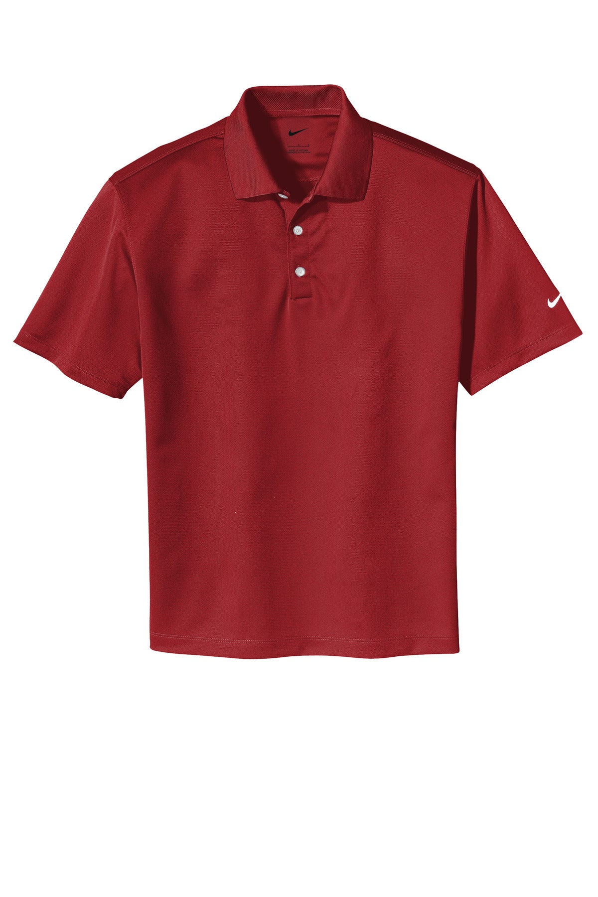 Nike Tech Basic Dri-FIT Polo. - Pro Red