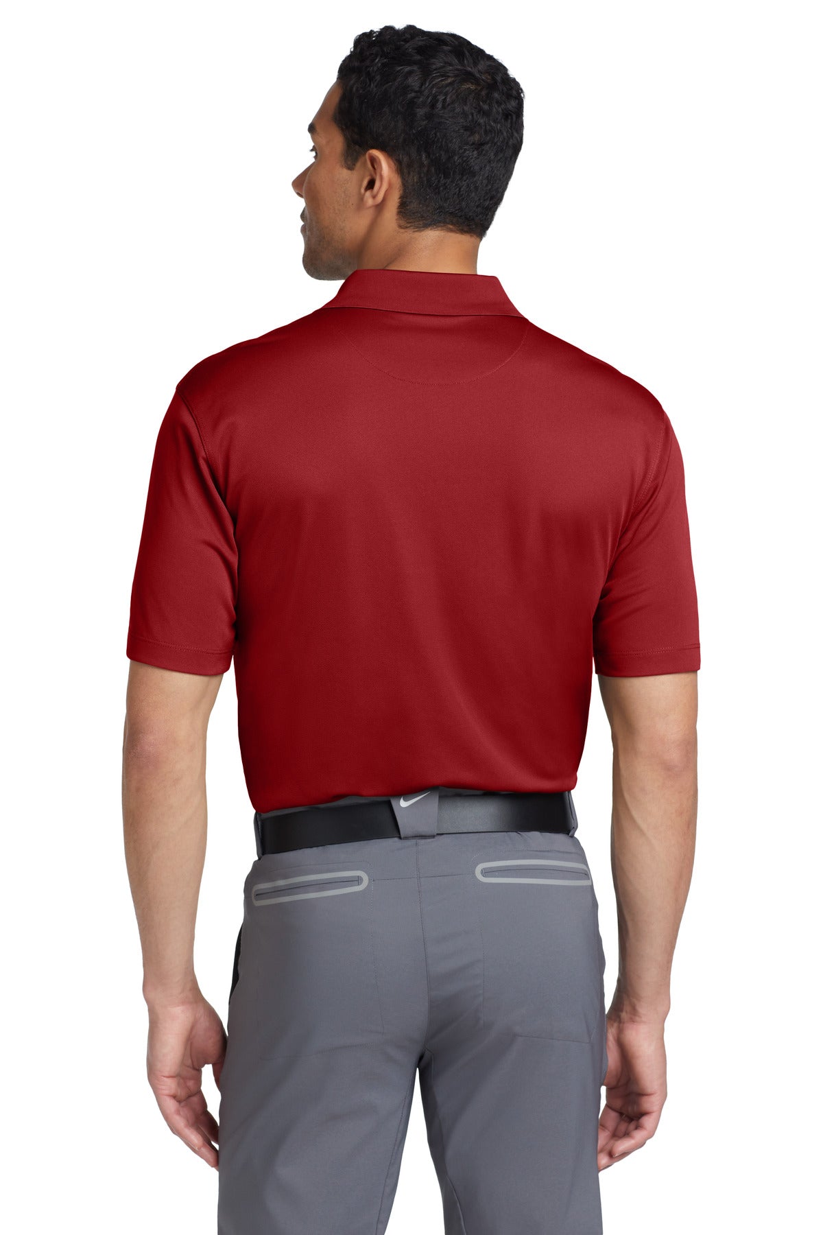 Nike Tech Basic Dri-FIT Polo. - Pro Red
