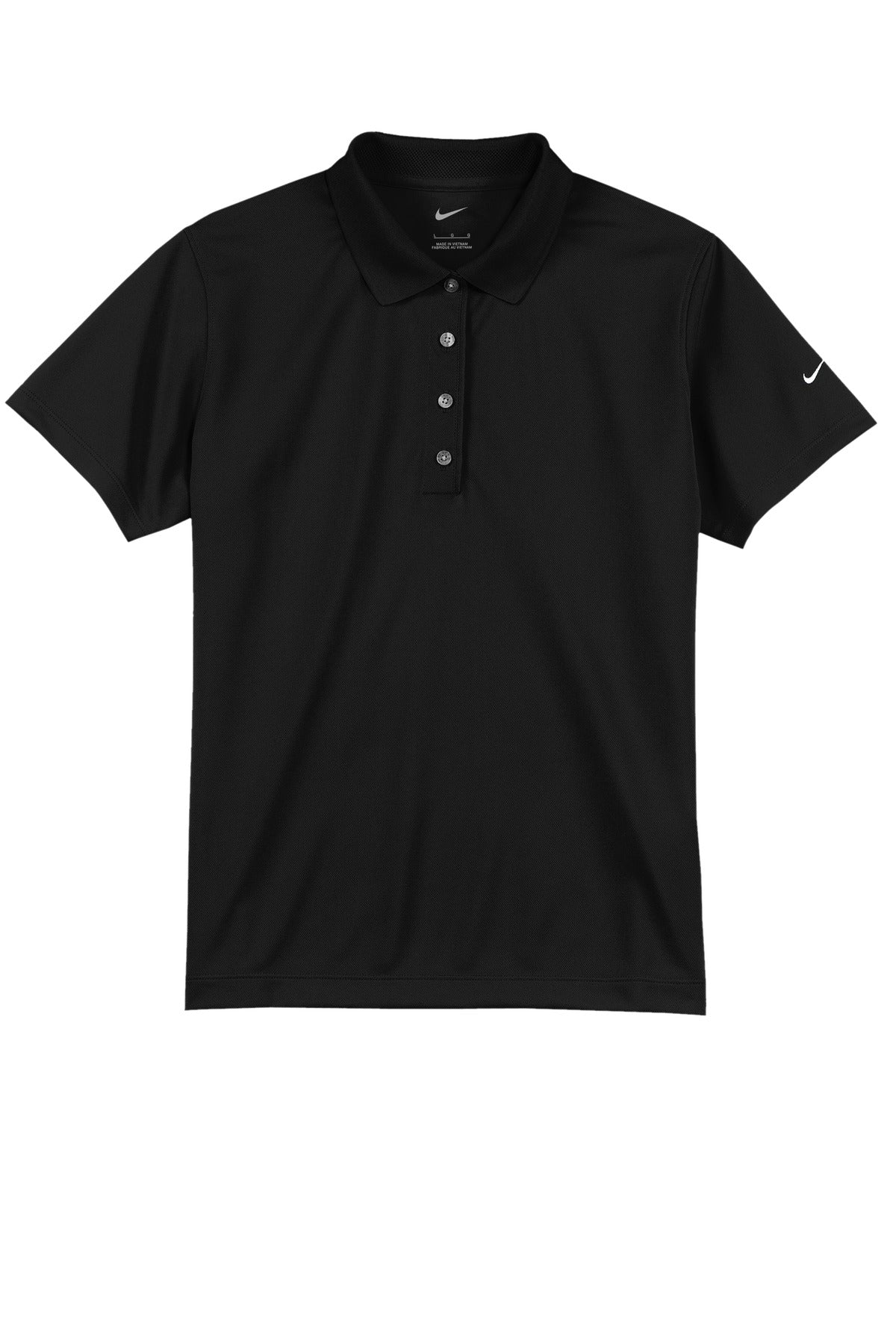 Nike Women's Tech Basic Dri-FIT Polo. - Black