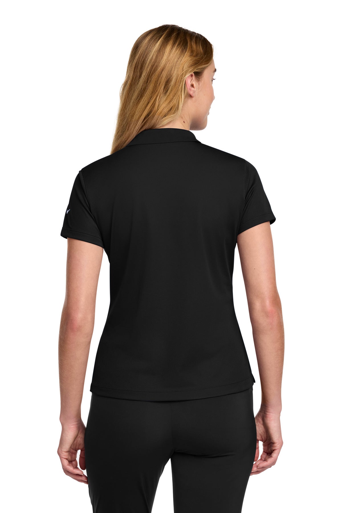 Nike Women's Tech Basic Dri-FIT Polo. - Black