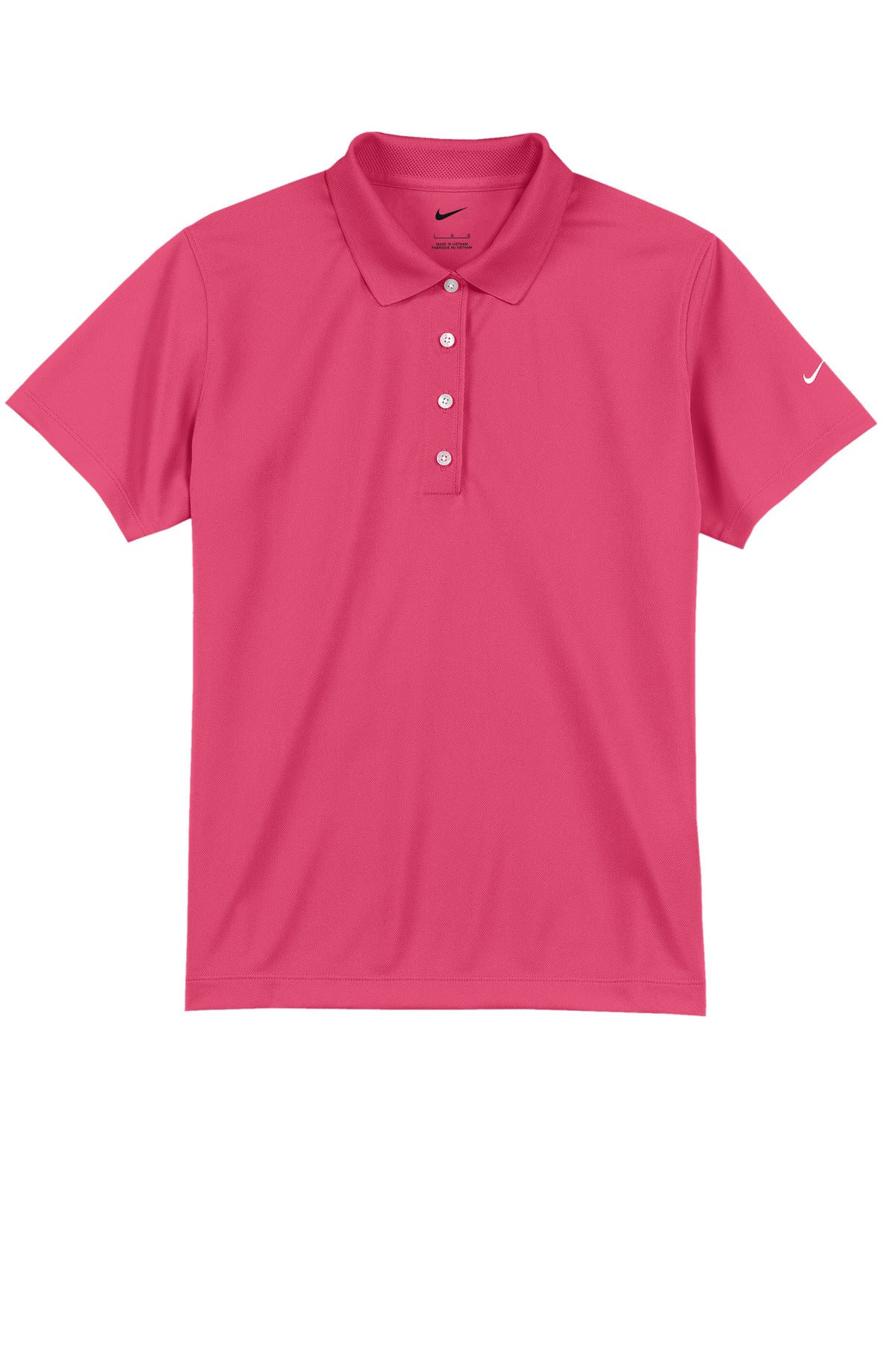 Nike Women's Tech Basic Dri-FIT Polo. - Flamingo