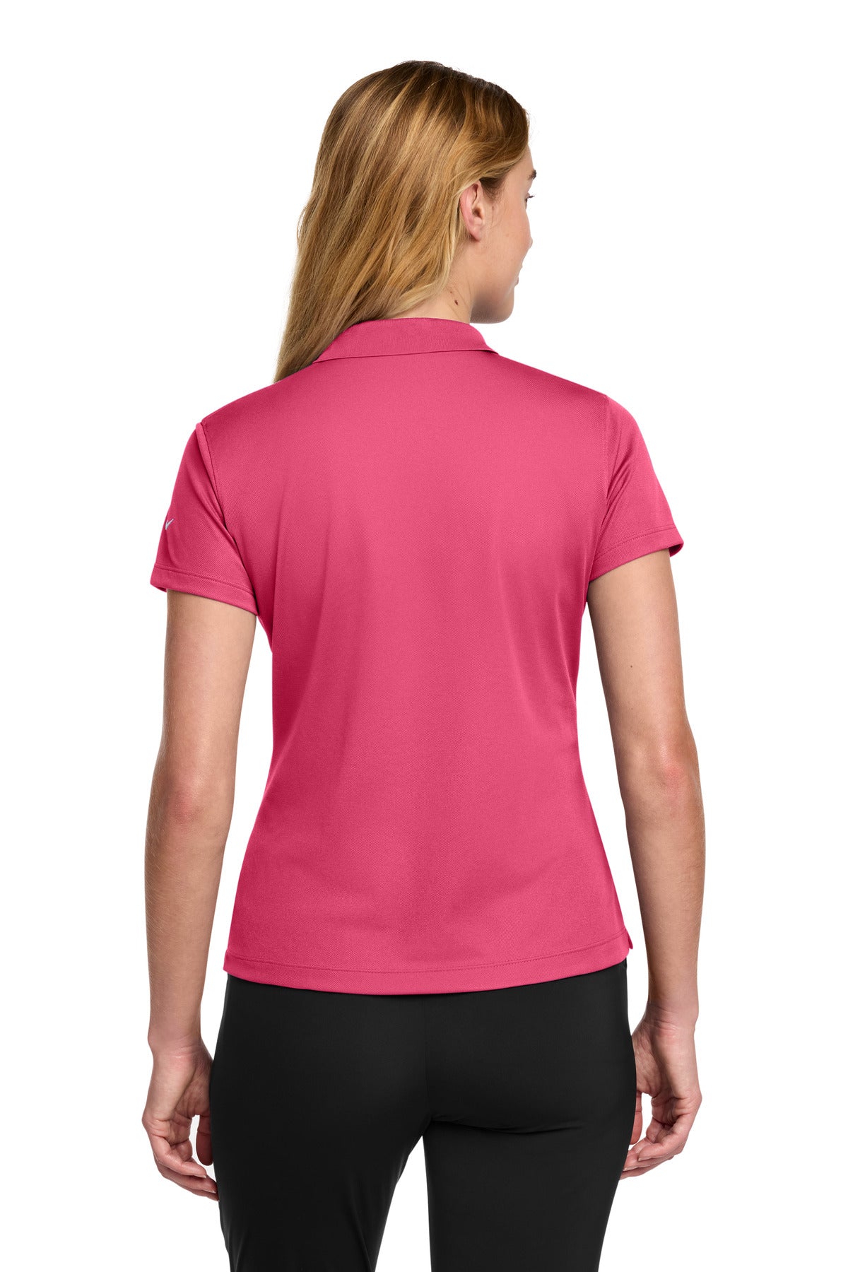Nike Women's Tech Basic Dri-FIT Polo. - Flamingo