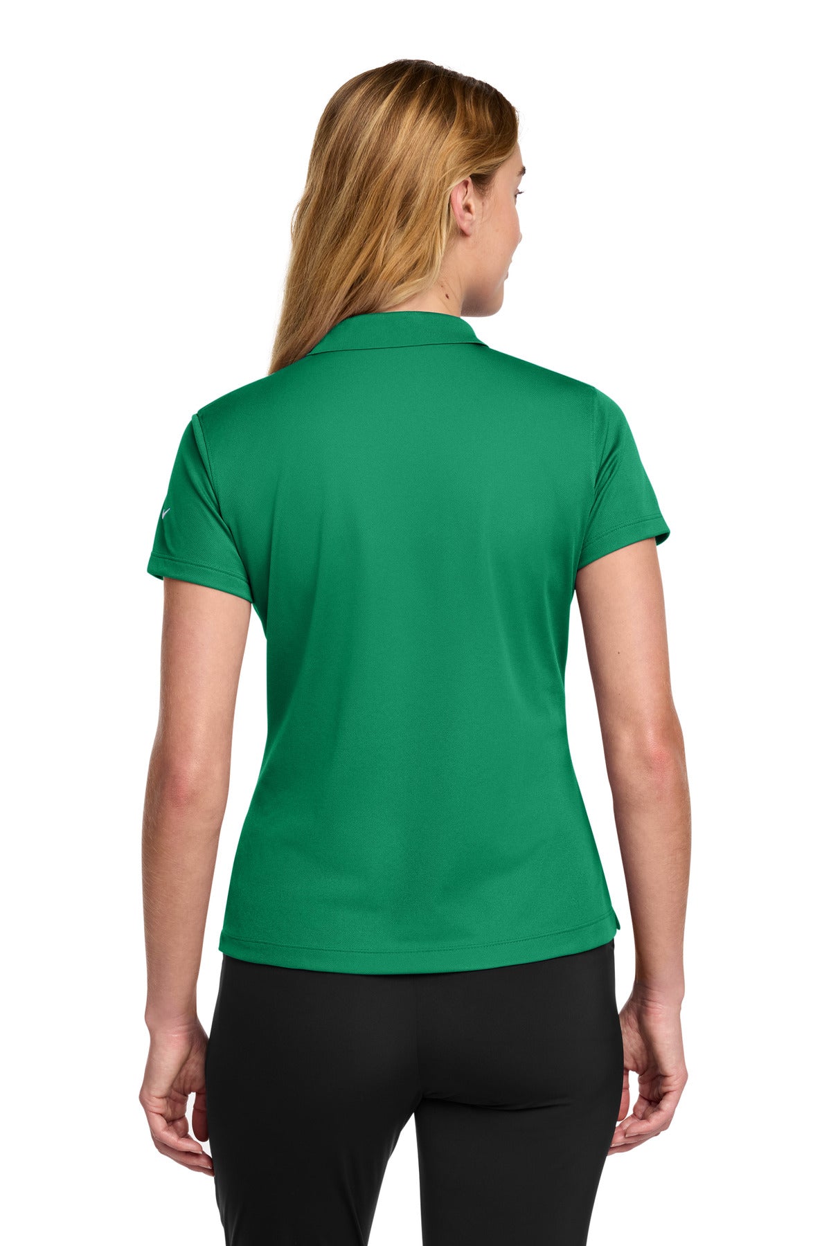 Nike Women's Tech Basic Dri-FIT Polo. - Lucky Green