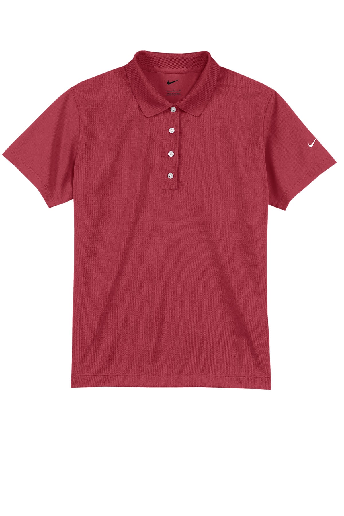 Nike Women's Tech Basic Dri-FIT Polo. - Pro Red