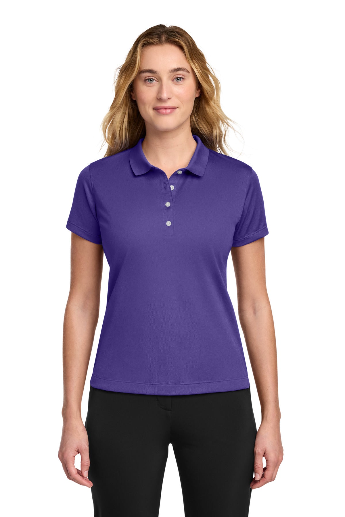 Nike Women's Tech Basic Dri-FIT Polo. - Varsity Purple