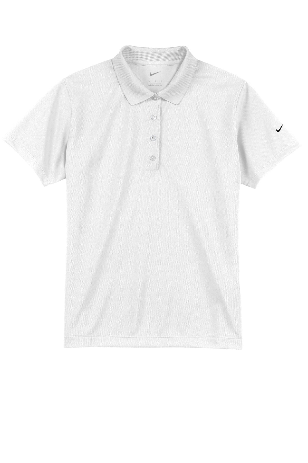 Nike Women's Tech Basic Dri-FIT Polo. - White