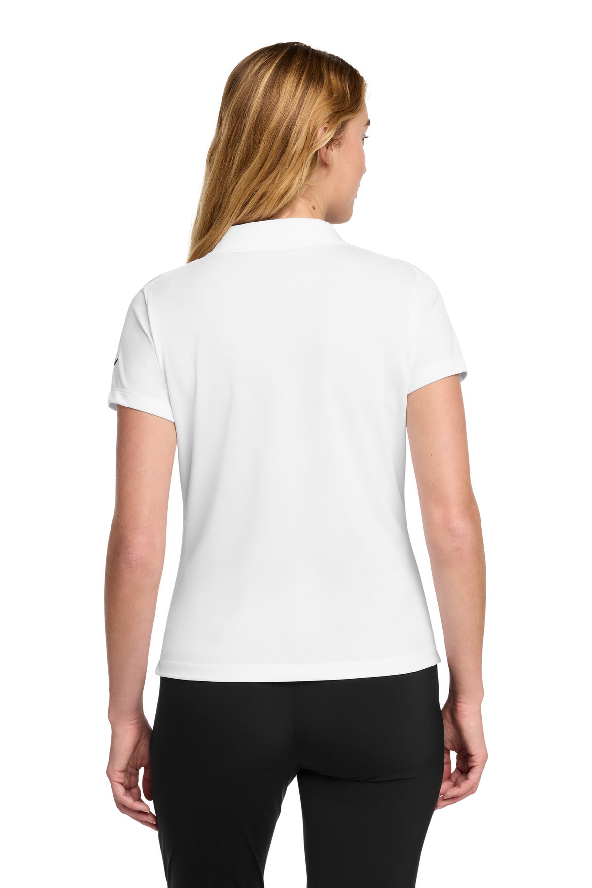 Nike Women's Tech Basic Dri-FIT Polo. - White