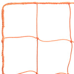 Champion Sports 3.5 mm Official Size Soccer Net - Pair, Orange
