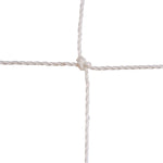 Champion Sports 3.5 mm Official Size Soccer Net - Pair, Orange