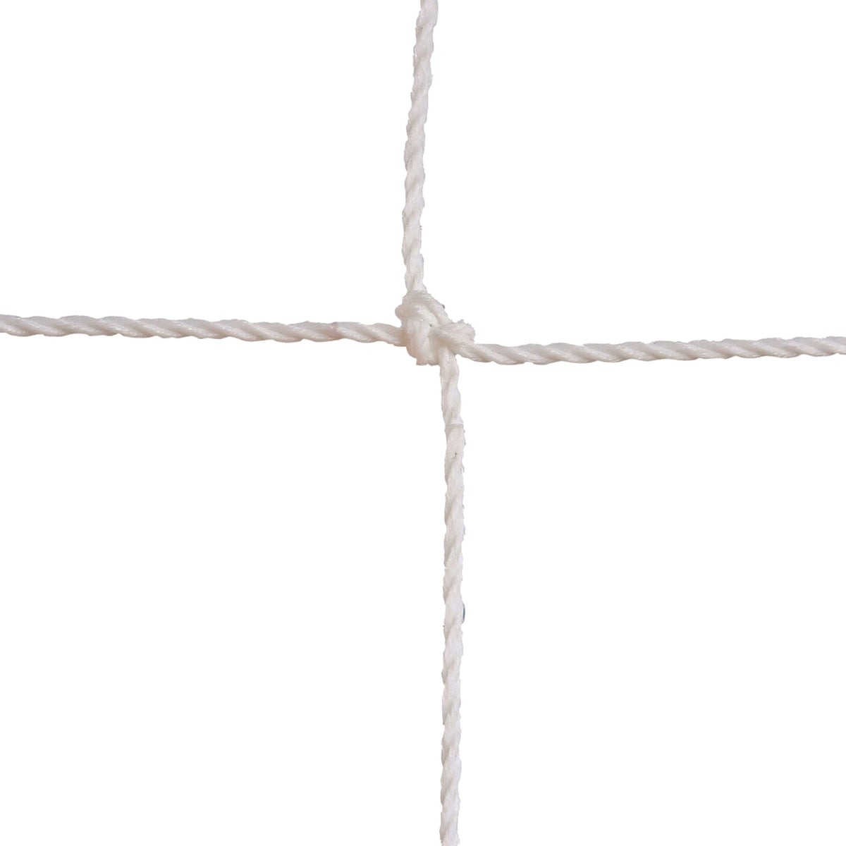 Champion Sports 3.5 mm Official Size Soccer Net - Pair, Orange
