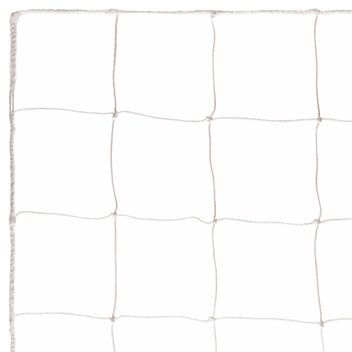 Champion Sports 3.5 mm Official Size Soccer Net - Pair, Orange