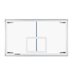 Porter Pro-Strut Glass Backboard; 72" X 42"