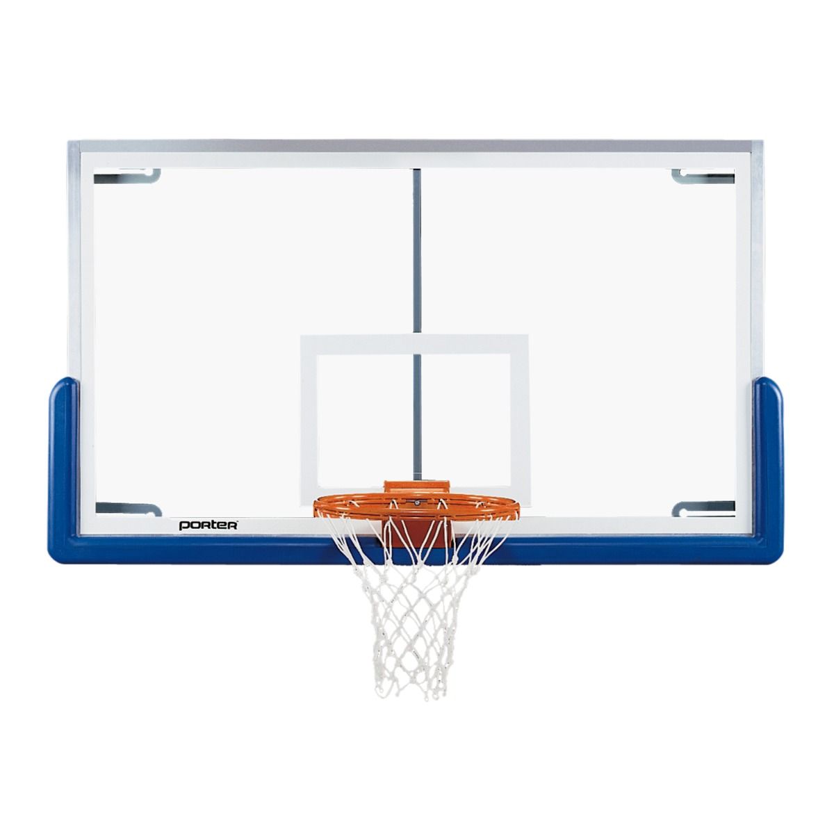 Porter Pro-Strut Glass Backboard; 72" X 42"